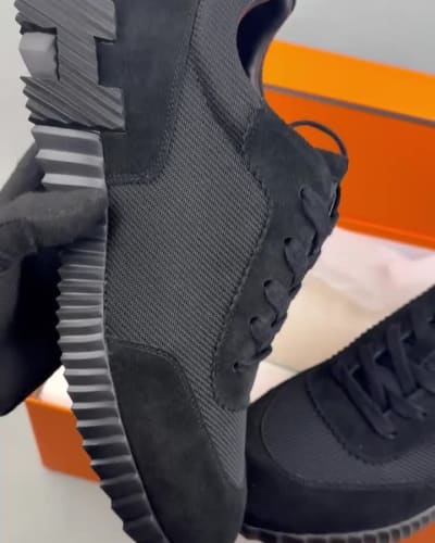 Hermès Bouncing sneakers in black — 5