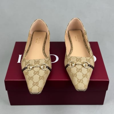 Gucci Vittoria ballet flats crafted — 3