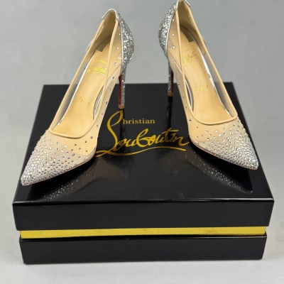 Christian Louboutin Follies Strass 100 pumps — 4