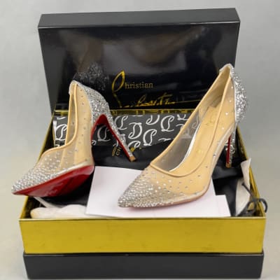 Christian Louboutin Follies Strass 100 pumps