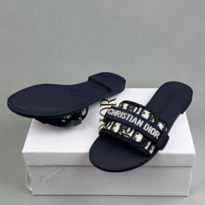 Christian Dior revolution slide sandals
