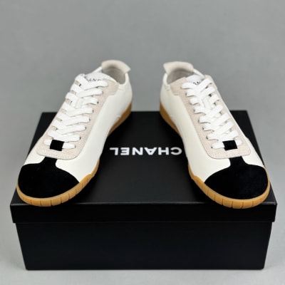 Chanel Calfskin & Embossed Suede Calfskin — 4