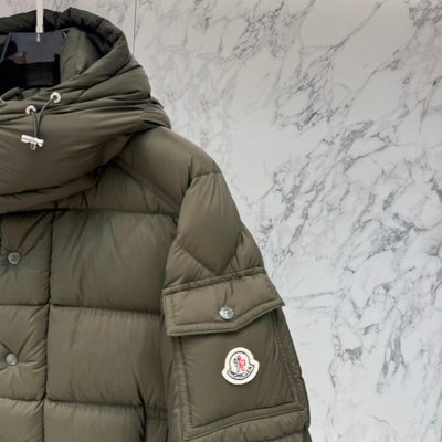Moncler Maya 70 Hooded Short Down Jacket — 6