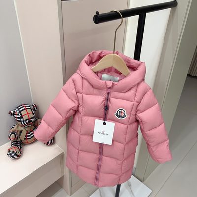 Moncler children's hooded puffer jacket — 3