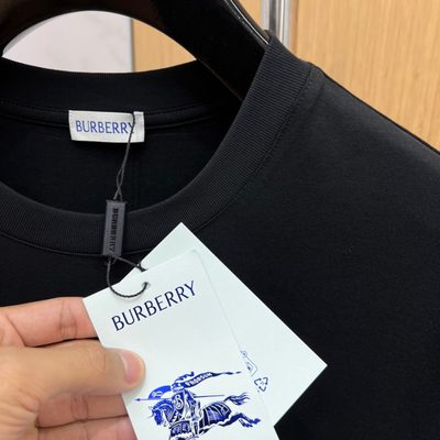 Burberry black cotton t-shirt — 4