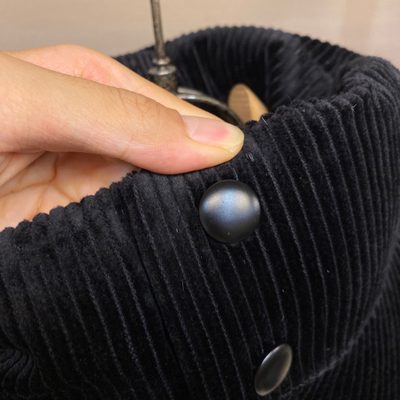 Prada Down-Filled Cotton Corduroy Vest — 6