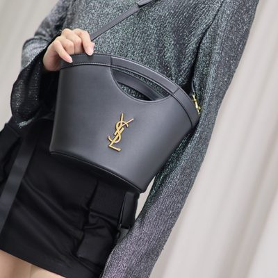Saint Laurent Mini Celia leather tote bag — 6