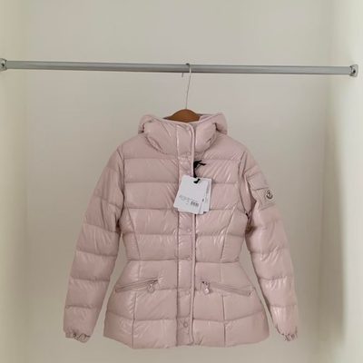 Moncler Barante Hooded Short Down Jacket — 8