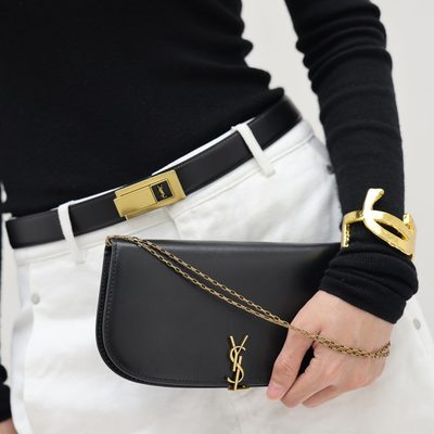 Saint Laurent Mini Voltaire Shoulder Bag — 7