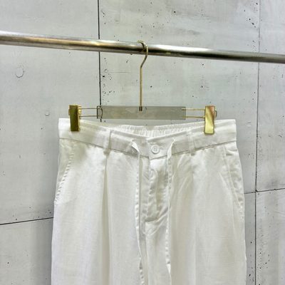 Loro Piana men's white linen shirt and trousers sets — 7