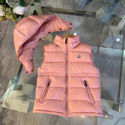 Moncler Enfant Ania Hooded Down Gilet for children — 8