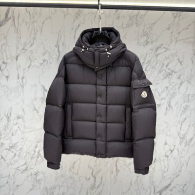 Moncler Maya 70 Hooded Short Down Jacket — 5