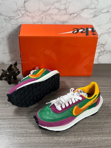 Nike LDWaffle x Sacai Pine Green sneakers — 4
