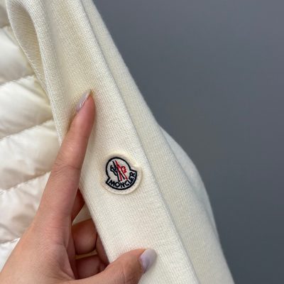 Moncler Padded Zip-Up Cardigan — 5