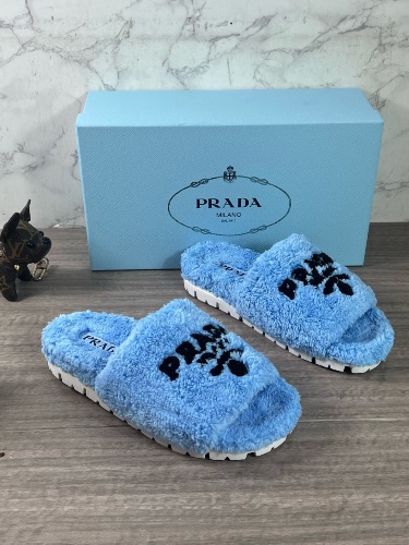 Prada Terry Cloth Slides — 4