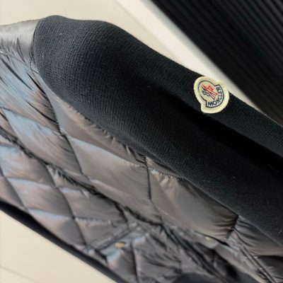 Moncler Cotton Padded Cardigan — 6