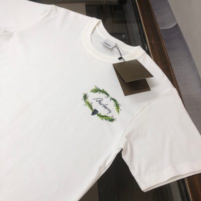 Burberry Thistle Logo Cotton T-Shirt — 3