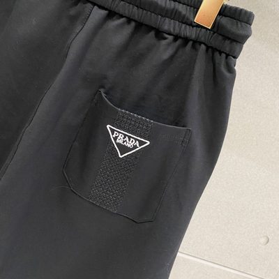 Prada Men's Black Shorts — 9
