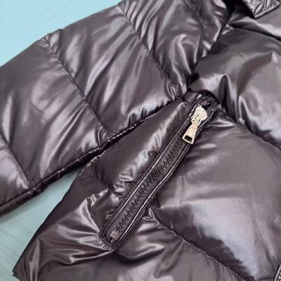 Moncler Enfant Yule Hooded Down Jacket — 8