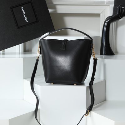 Saint Laurent Le 37 leather bucket bag — 3