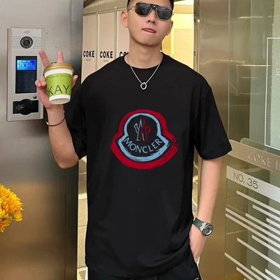 Moncler logo cotton jersey T-shirt — 8