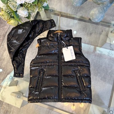 Moncler Enfant Ania Hooded Down Gilet for children — 6