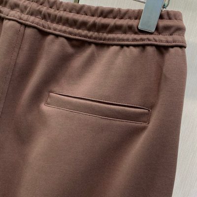 Loro Piana black zip-through overshirt and matching drawstring trousers set — 8