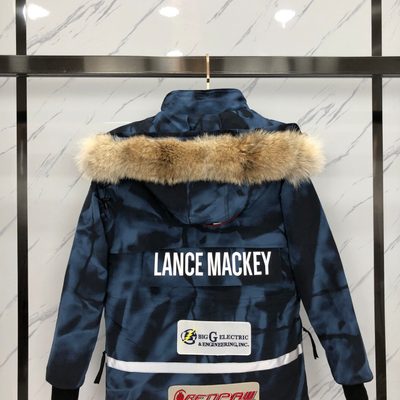 Canada Goose Expedition Parka in Abstract Blue Camo — 3