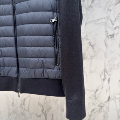 Moncler men's hybrid or padded zip-up cardigan — 4
