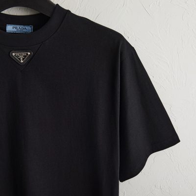 Prada black cotton T-shirt — 4