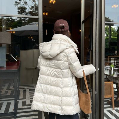 Prada hooded down puffer jacket — 6