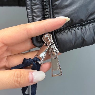 Moncler Azalee Short Down Jacket — 6