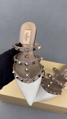 Valentino Garavani Rockstud flat mules — 5