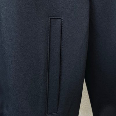 Dior black zip-up track jacket and matching track pants set — 7