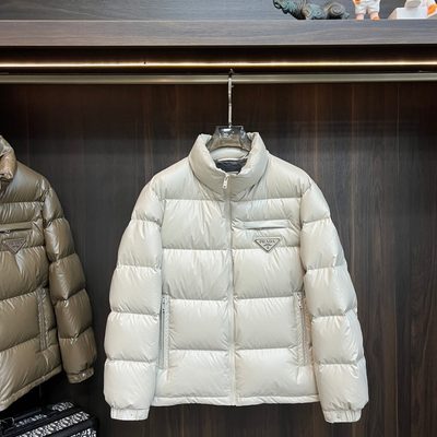 Prada shiny nylon puffer jacket — 4