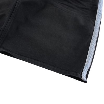Balenciaga Piping Detail Denim Shorts — 8