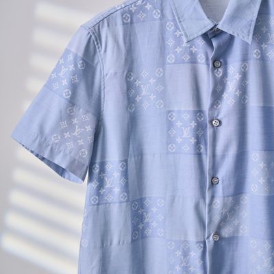 Louis Vuitton Patchwork Jacquard Short-Sleeved Shirt — 5