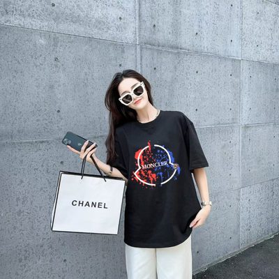 Moncler cotton round neck t-shirt — 10