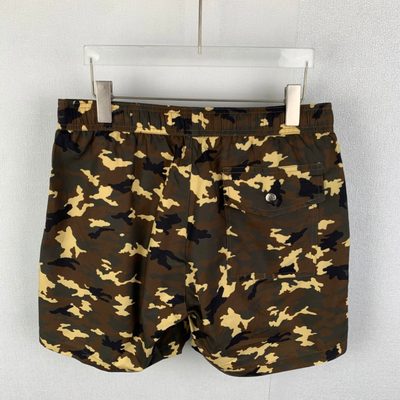 Moncler camouflage print swim shorts — 3