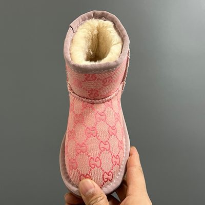 Gucci GG Monogram mini boots — 8