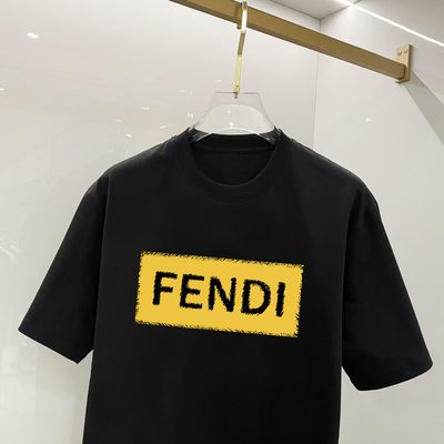 Fendi logo-print cotton t-shirt — 7