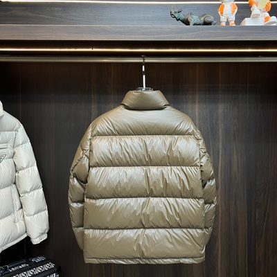 Prada shiny nylon puffer jacket — 4