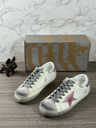 Golden Goose Super-Star white leather sneakers — 3