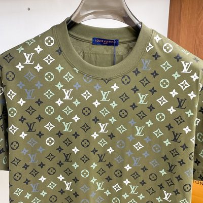 Louis Vuitton olive green t-shirt — 3
