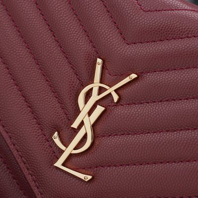 Saint Laurent Cassandre Matelassé Flap Pouches — 3
