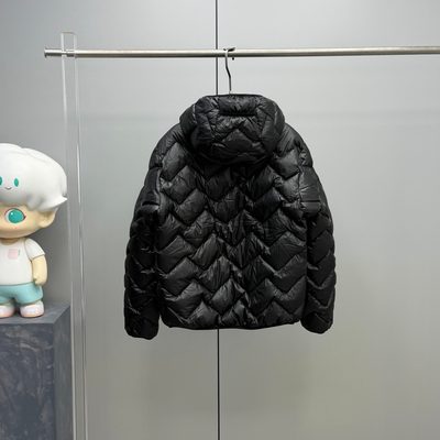 Moncler Laverq Hooded Short Down Jacket — 9