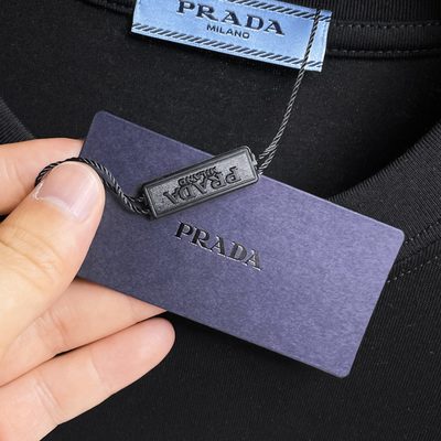 Prada cotton crew-neck T-shirt — 6