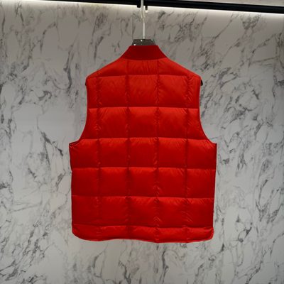 Moncler Elberton Square-Quilted Down Gilet — 3