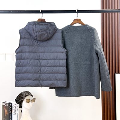 Moncler Reposse convertible wool and cashmere-blend jacket — 4