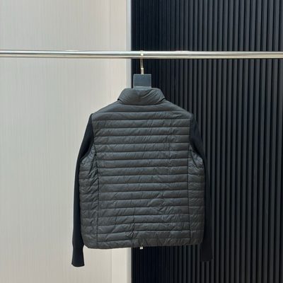 Moncler Padded Wool Zip-Up Cardigan — 4